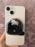 Sac noir Hello kitty
