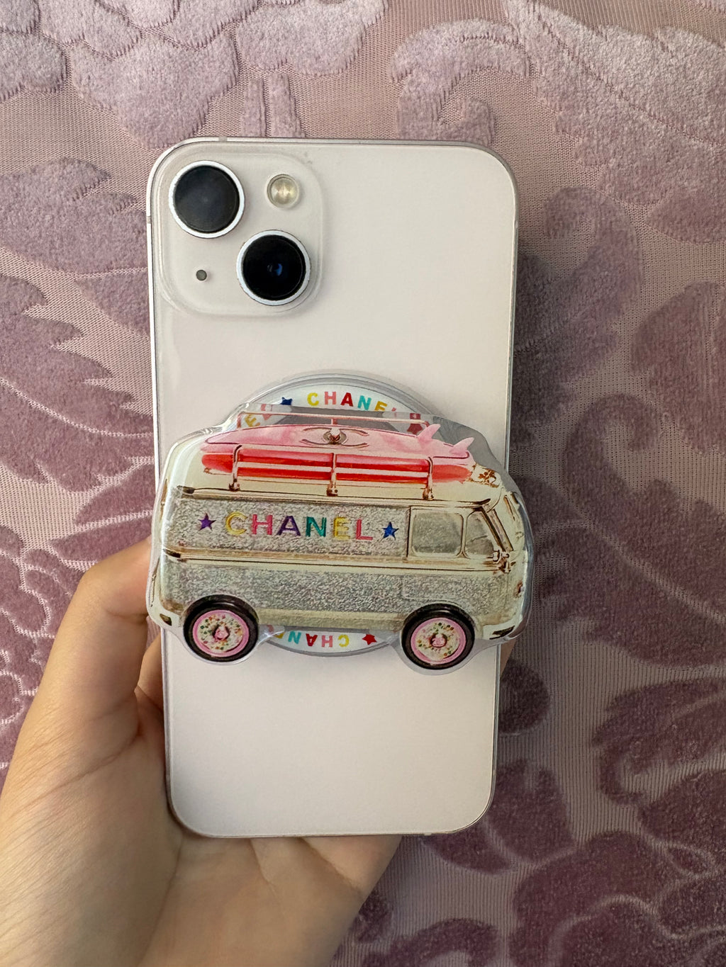 Van multicolore