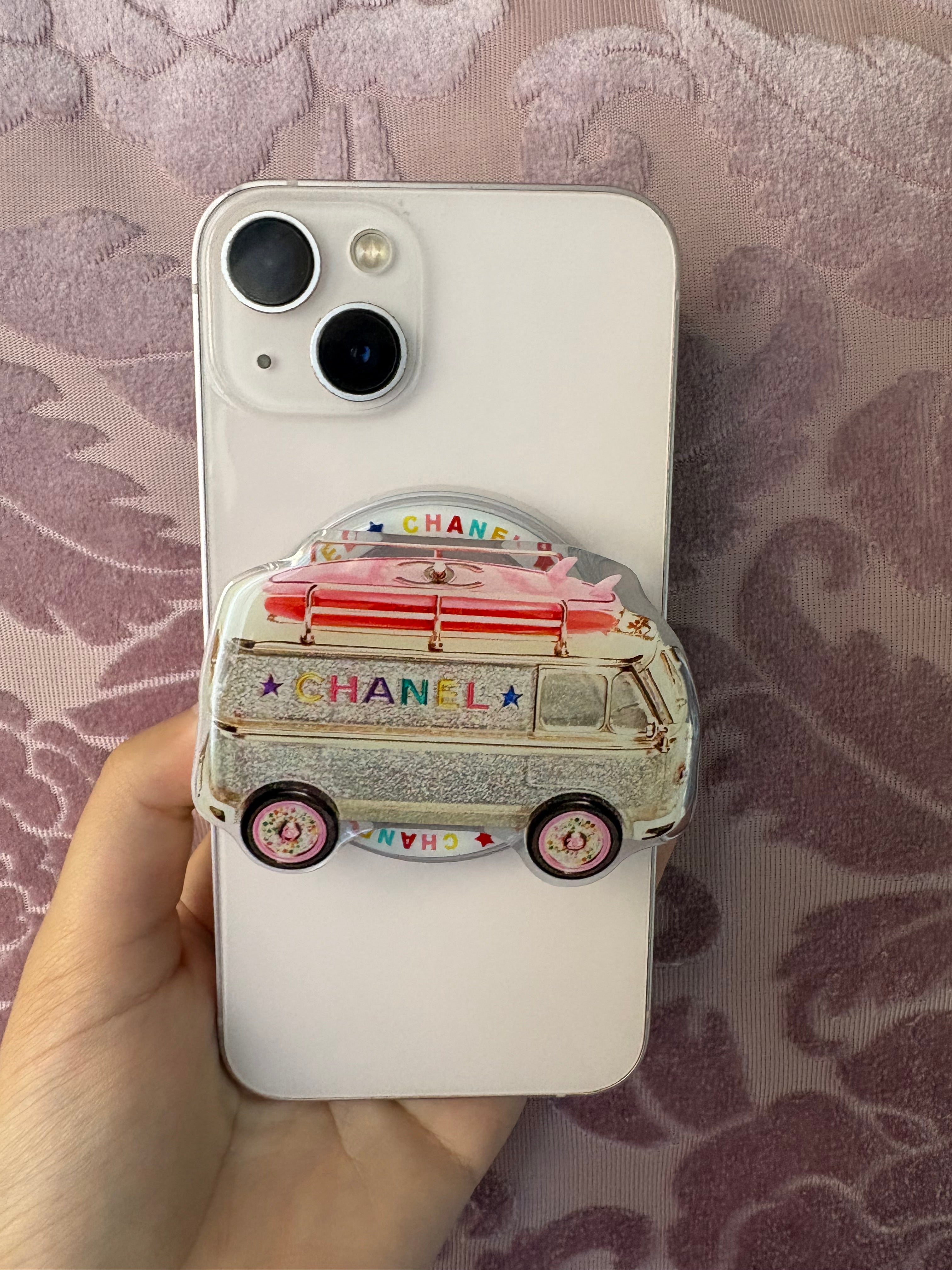Van multicolore