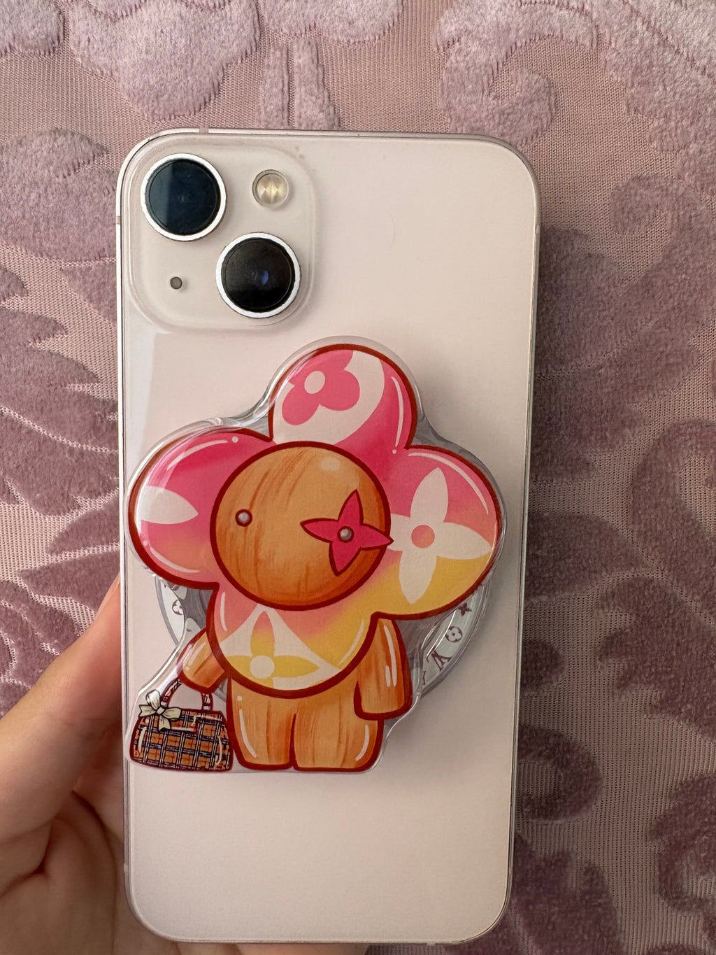Pink bear