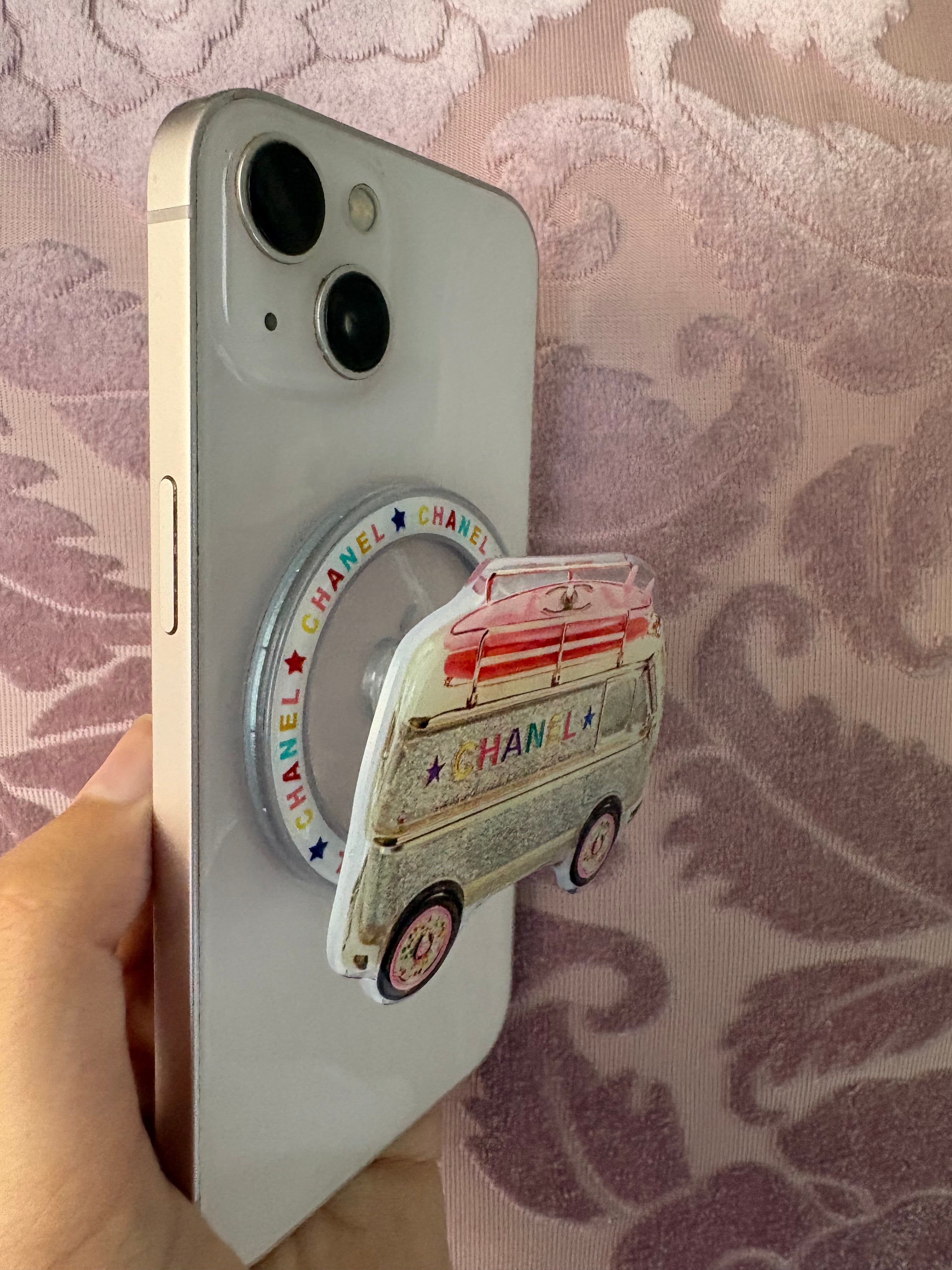 Van multicolore